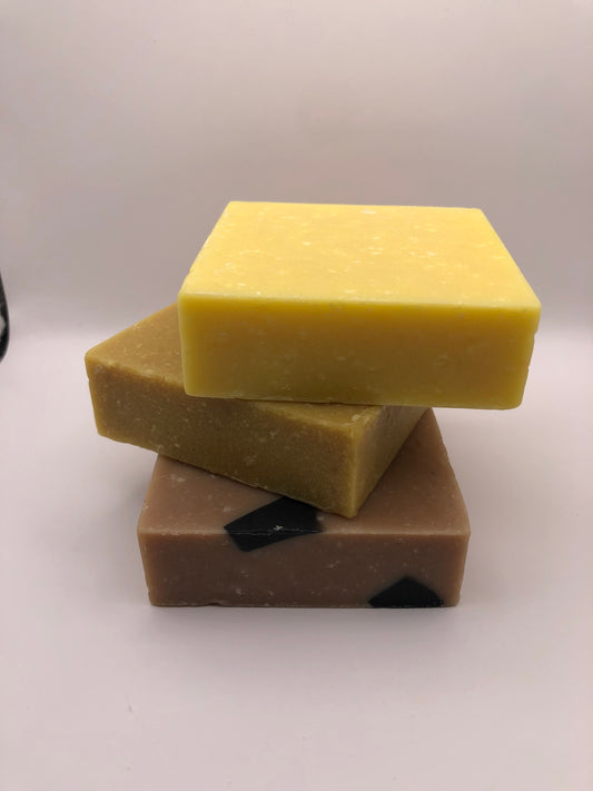 3 - Pack Island Citrus, Kicoba , Dead Man's Sea Natural Bar Soap Pack