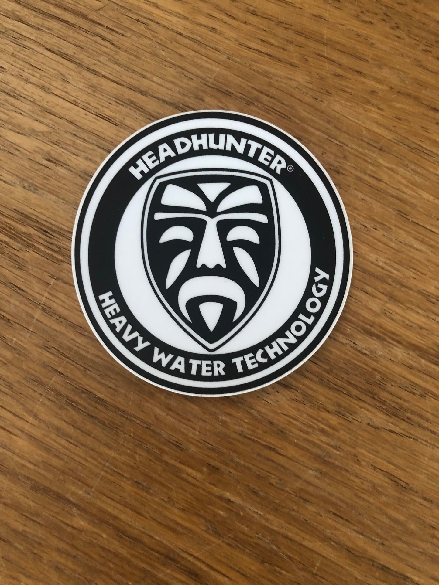 Heavy Water Technology Circle Sticker - 3 Pack