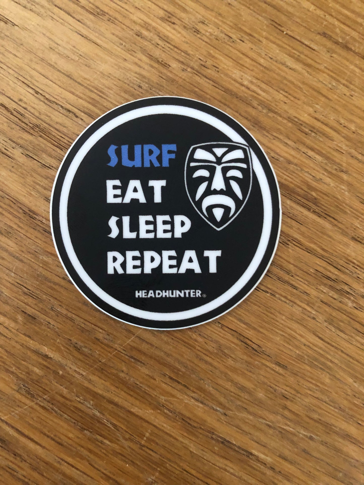 Surf Eat Sleep Sticker - 3 Pack