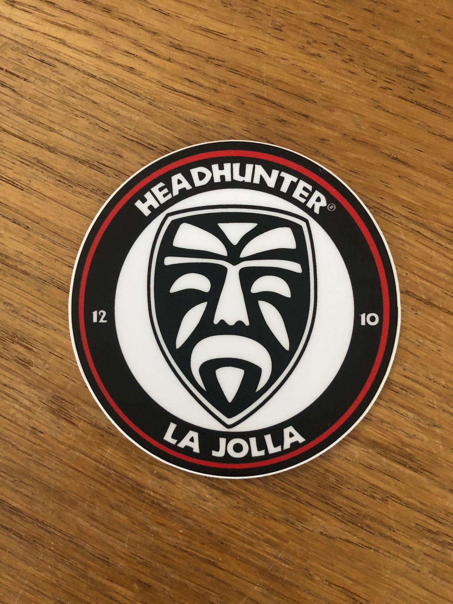 Headhunter Logo Circle Sticker - 3 Pack