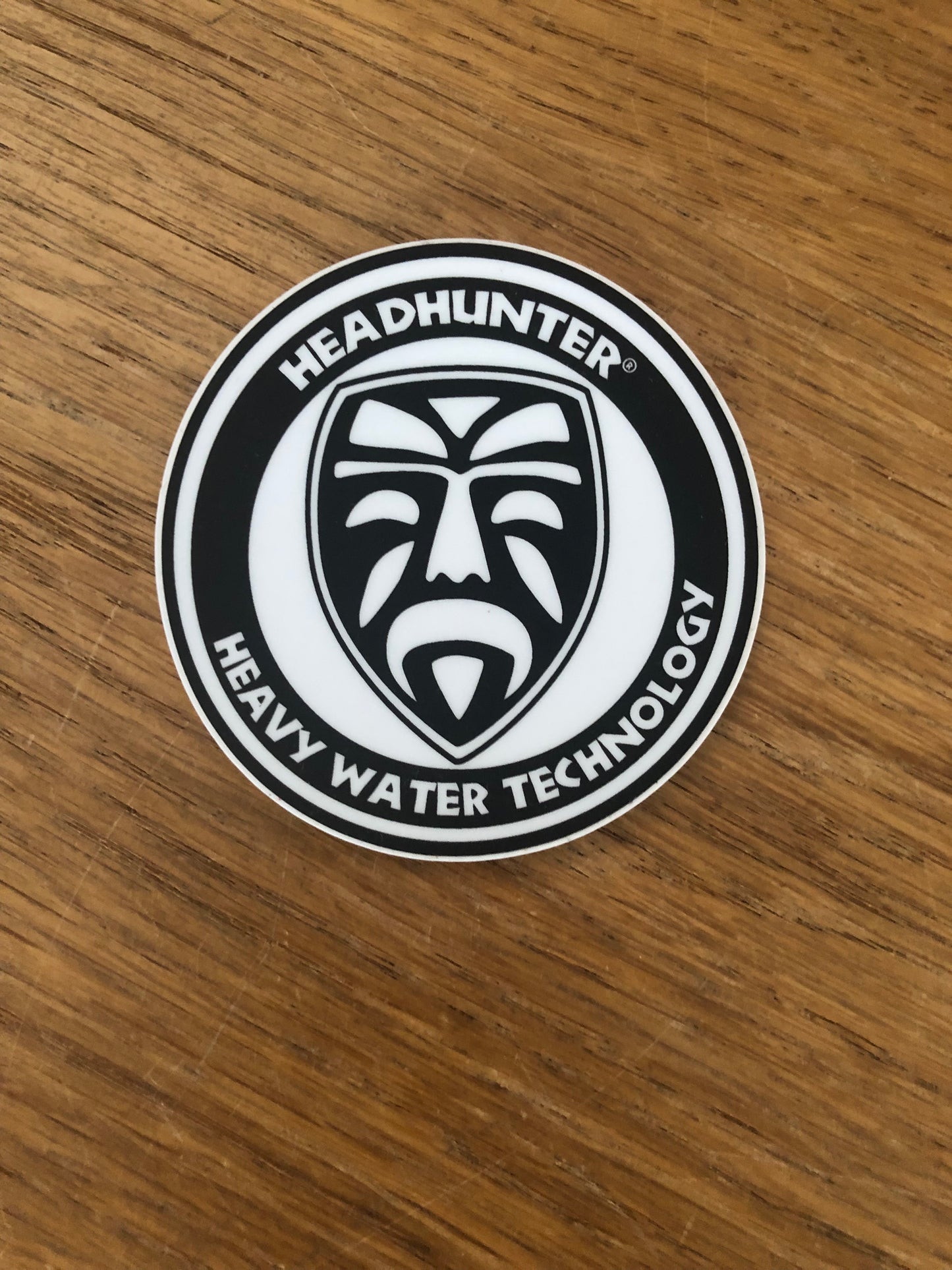 Heavy Water Technology Circle Sticker - 3 Pack