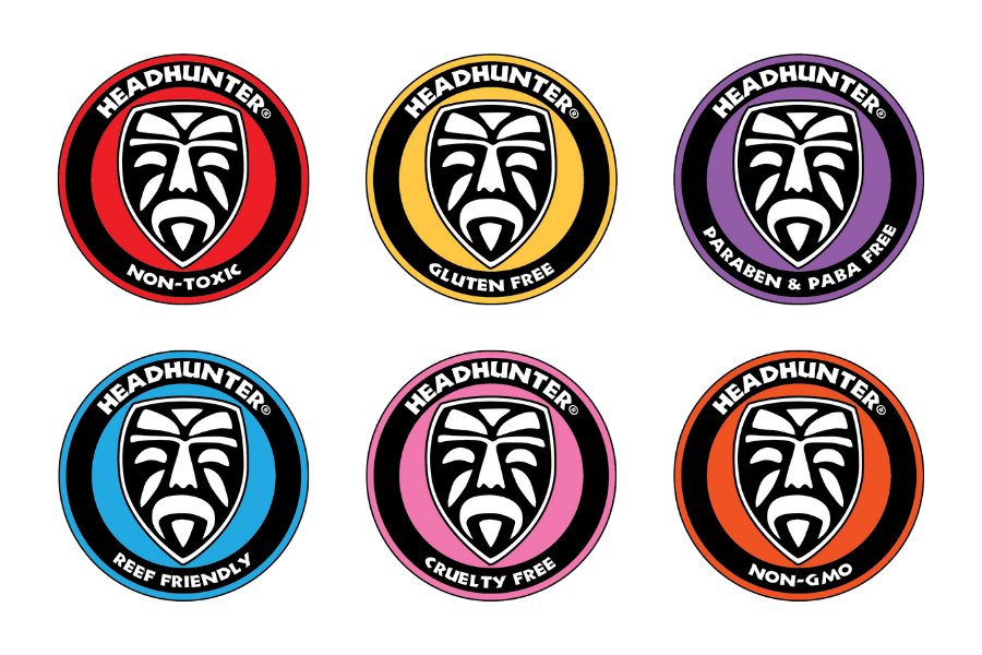 SPF 45 Mineral Sunscreen Face Stick - 6 Pack "Clear / White"