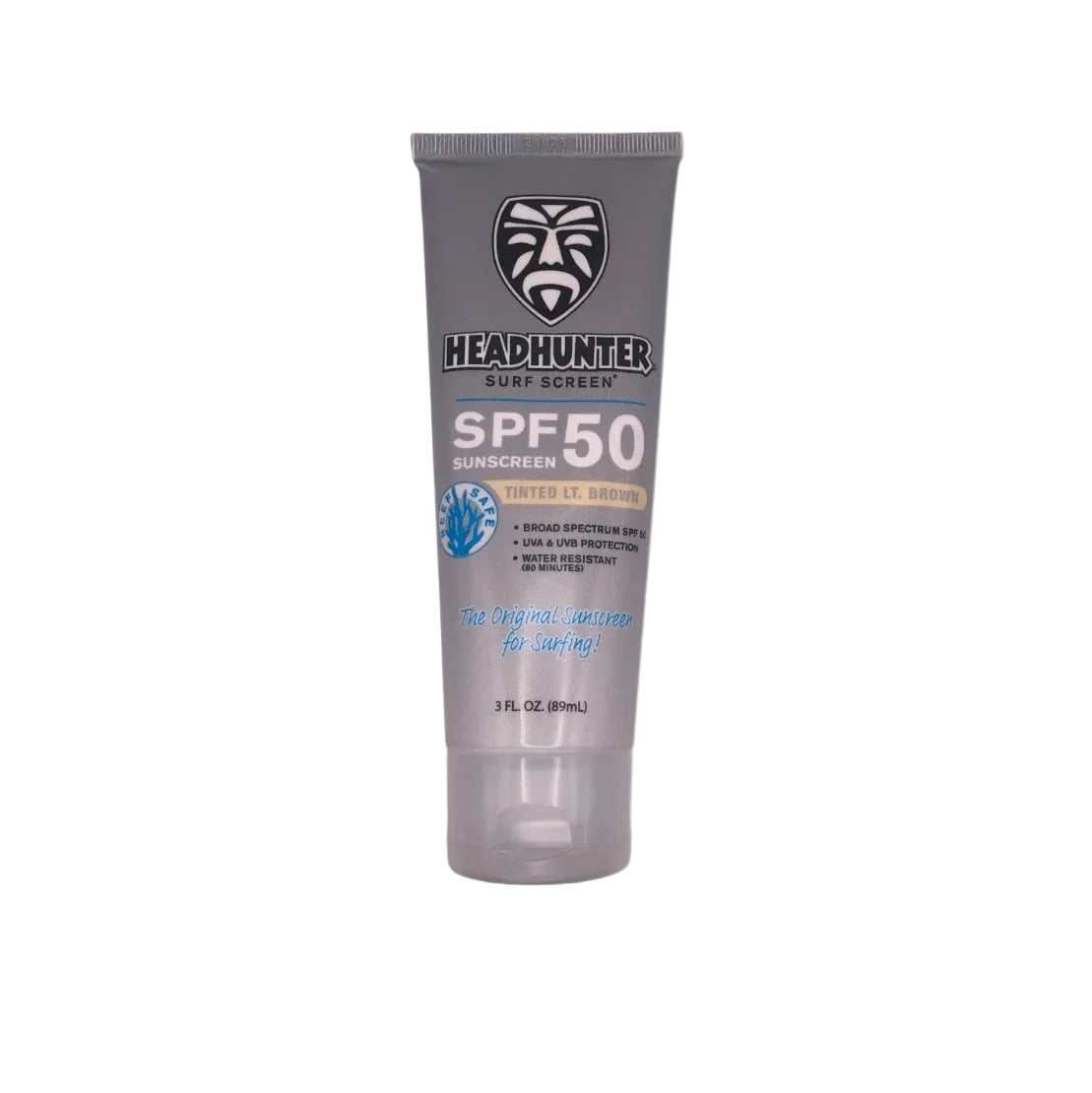 Reef Safe-SPF 50 Mineral Sunscreen Cream - Tinted Light Brown (HWT)