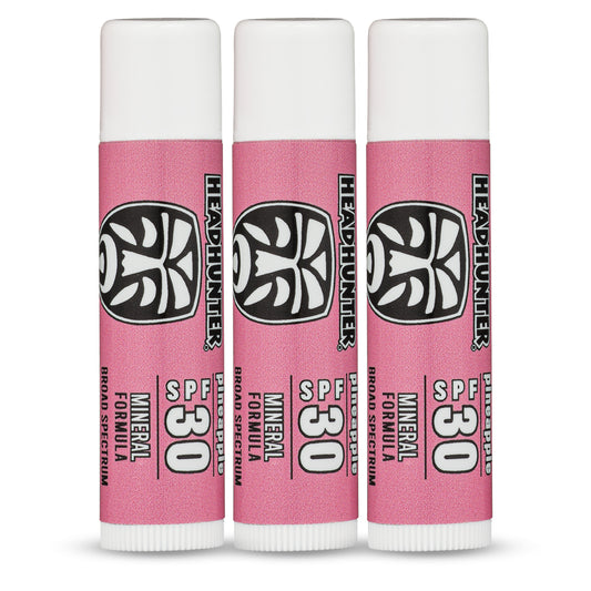 Lip Balm - SPF 30, Pineapple - 3 Pack