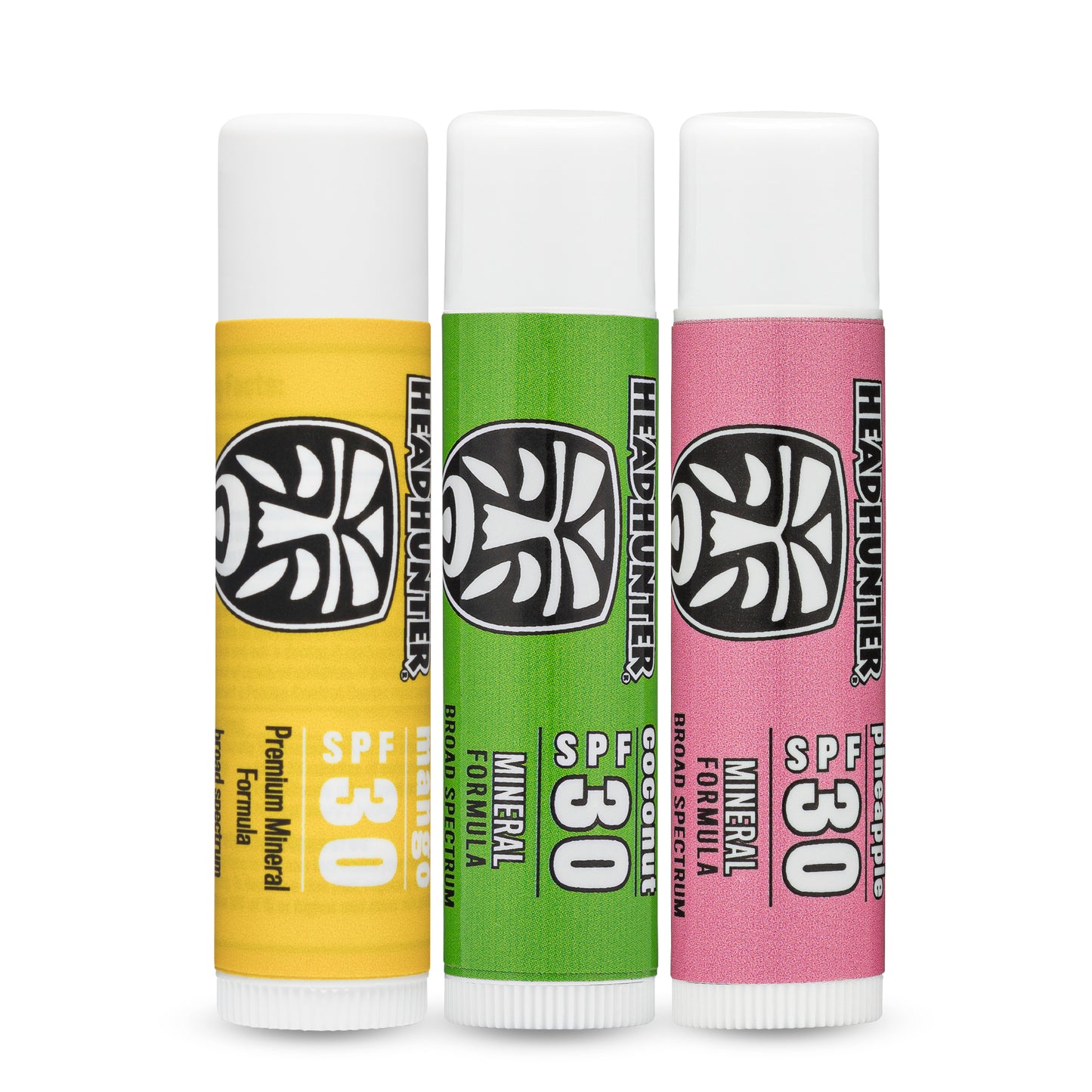 Lip Balm - SPF 30, Assorted Flavors - 3 Pack
